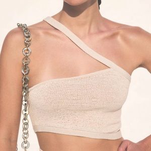 Cult Gaia Sanura Knit Crop Top
